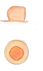 乳首が全体にいびつ