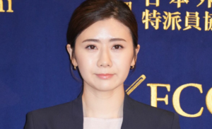 会見で整形疑惑となった福原愛さんの輪郭