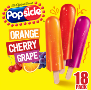 popsicleというアイスキャンディー