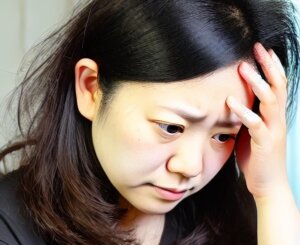 タトゥー除去を検討する女性