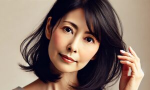 夏の抜け毛に悩む女性