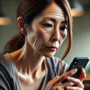 スマホ顔とは