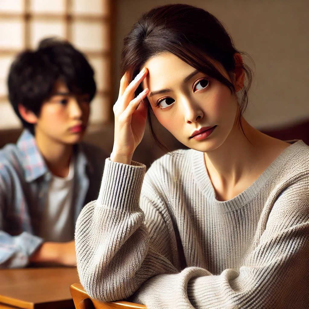 ワキガ 多汗症に悩む中学生