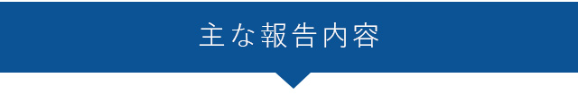 主な報告内容