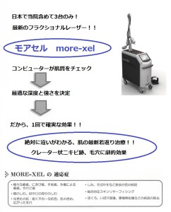 最新フラクショナルレーザー導入しました(新製品情報)