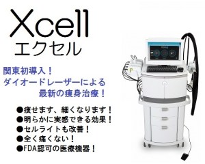 最新痩身治療、エクセル関東初導入！！（新製品情報）