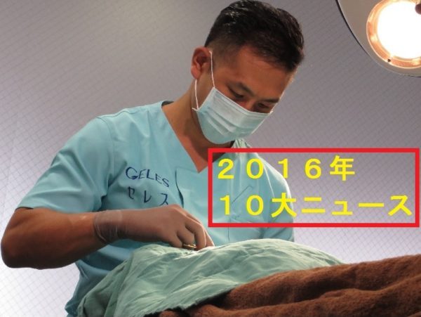 2016年10大ニュース