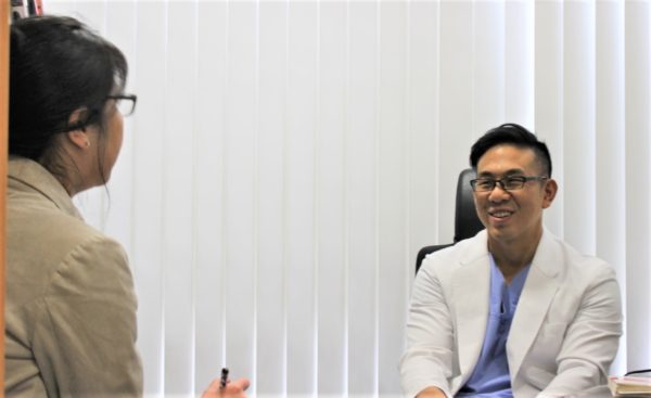 元神院長が「梅雨時期の女性薄毛の予防」について取材を受けました。
