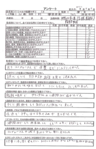アンケート