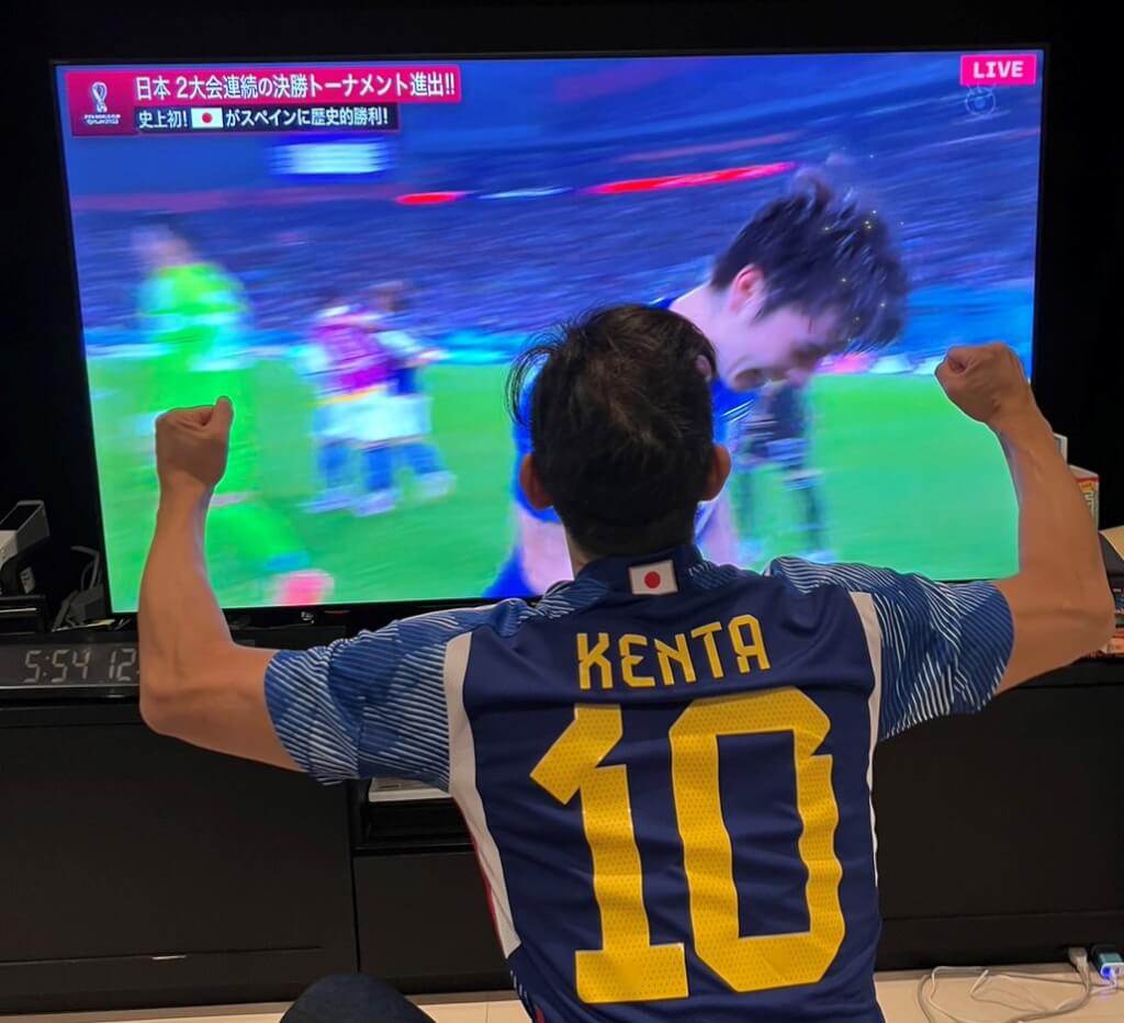 日本代表に感謝!