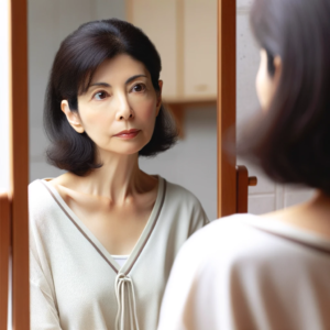 眉下切開に悩む女性