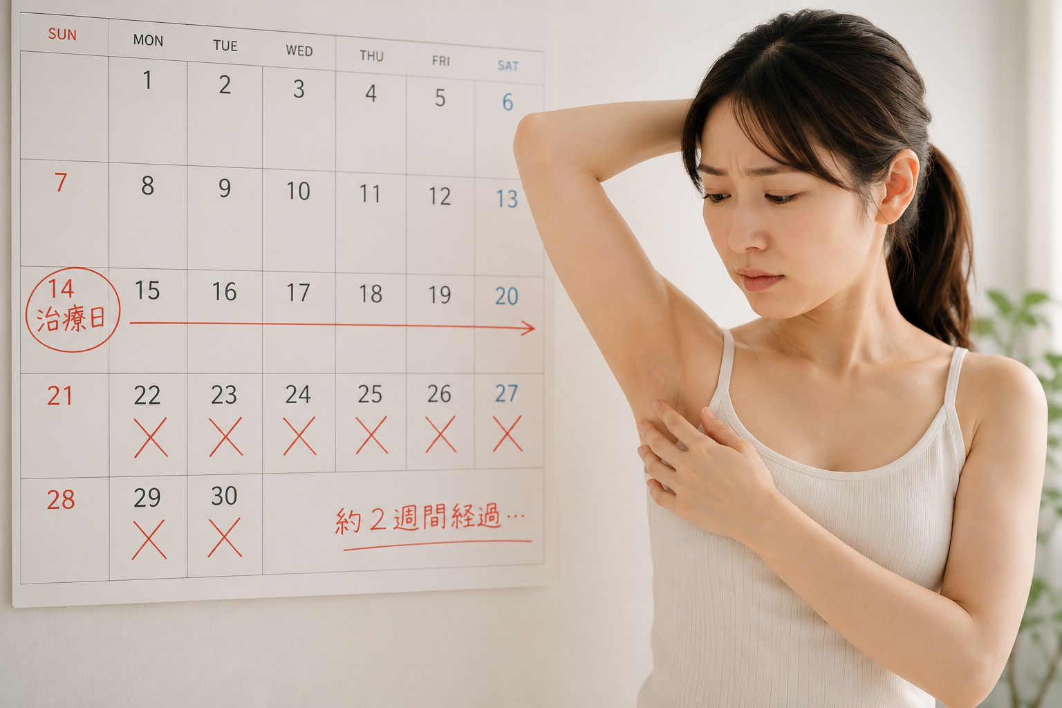 ワキガ治療後も臭う原因は?効果がない・再発したと感じた時の対応法を解説