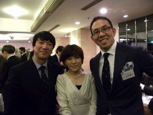 アメフト部の優勝祝賀会兼創部35周年記念集会に参加♪