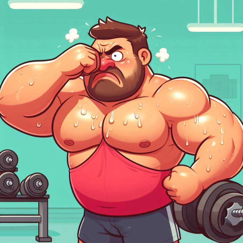 Does Being Muscular Mean Having a Strong Body Odor?