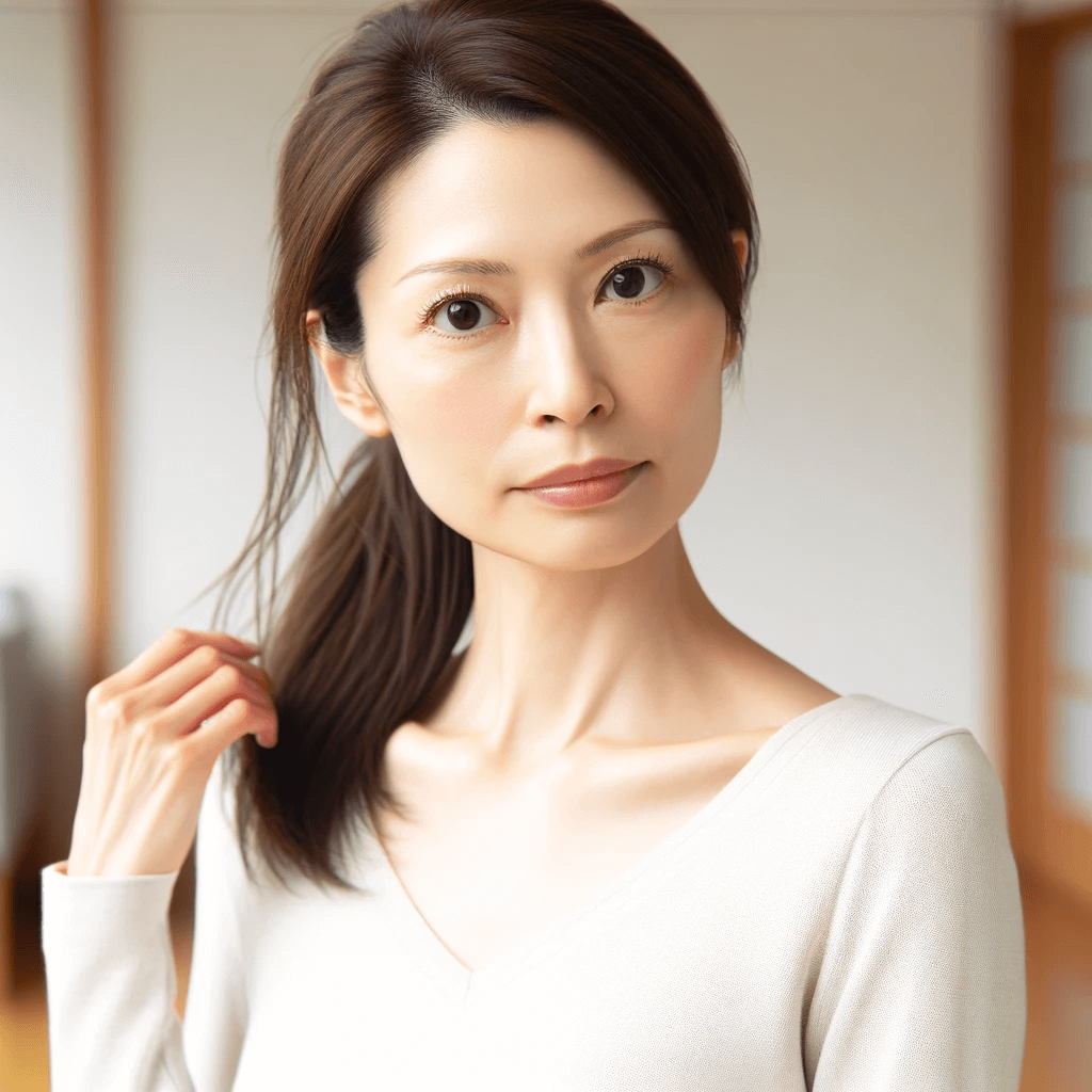 女性薄毛の悩む日本人女性